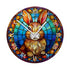 Rabbit Suncatcher Effect Clock